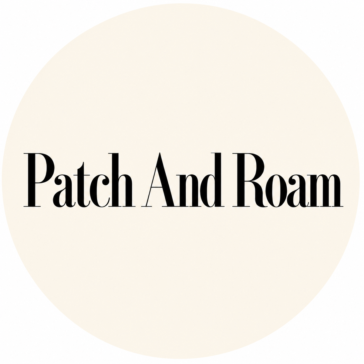 Patch & Roam Classic half sleeve tee